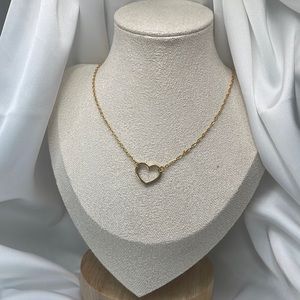 14k Gold Plated Heart Necklace